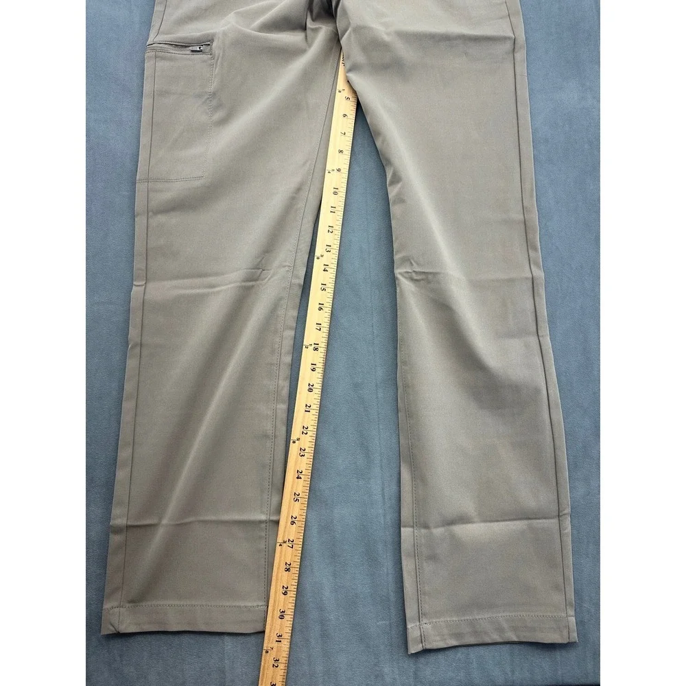 Copper Oak Supply Co Mens Tan Straight Leg Cargo Pants Size 32x32 100 Polyester